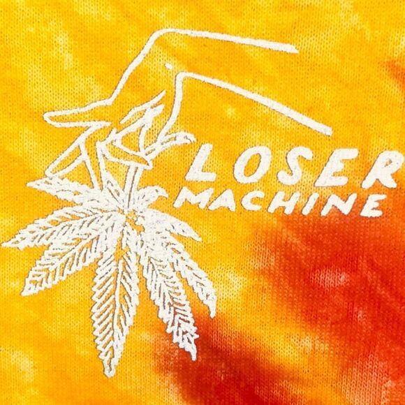 Loser Machine Tie Dye Woodstock Short Sleeve Graphic Tee Shirt - Picture 6 of 11